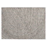 Machine Washable Indoor/ Outdoor Modern Dotty Chantille Rug