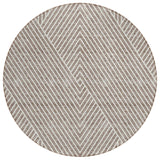 Machine Washable Indoor/ Outdoor Modern Geo Chantille Rug