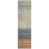 Machine Washable Indoor/ Outdoor Modern Global Chantille Rug
