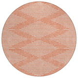 Machine Washable Indoor/ Outdoor Modern Stripe Chantille Rug
