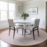 Machine Washable Indoor/ Outdoor Modern Stripe Chantille Rug