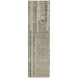 Machine Washable Indoor/ Outdoor Modern Stripes Chantille Rug