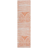 Machine Washable Indoor/ Outdoor Modern Vibes Chantille Rug