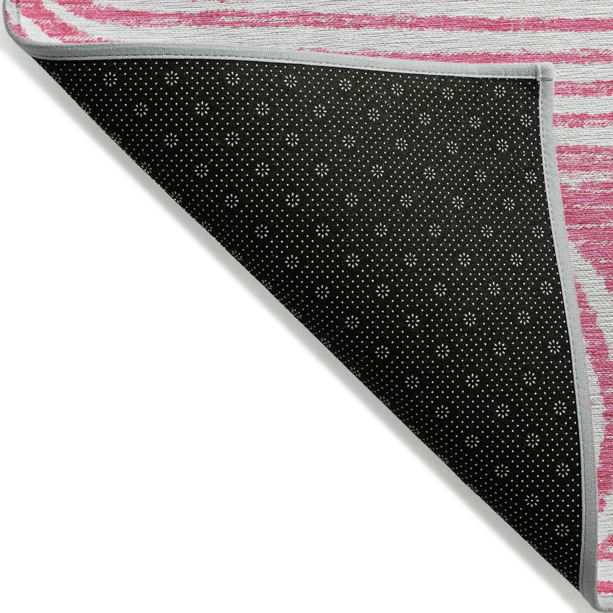Machine Washable Indoor/ Outdoor Modern Vibes Chantille Rug