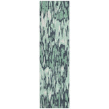 Machine Washable Indoor/ Outdoor Modern Watercolor Chantille Rug