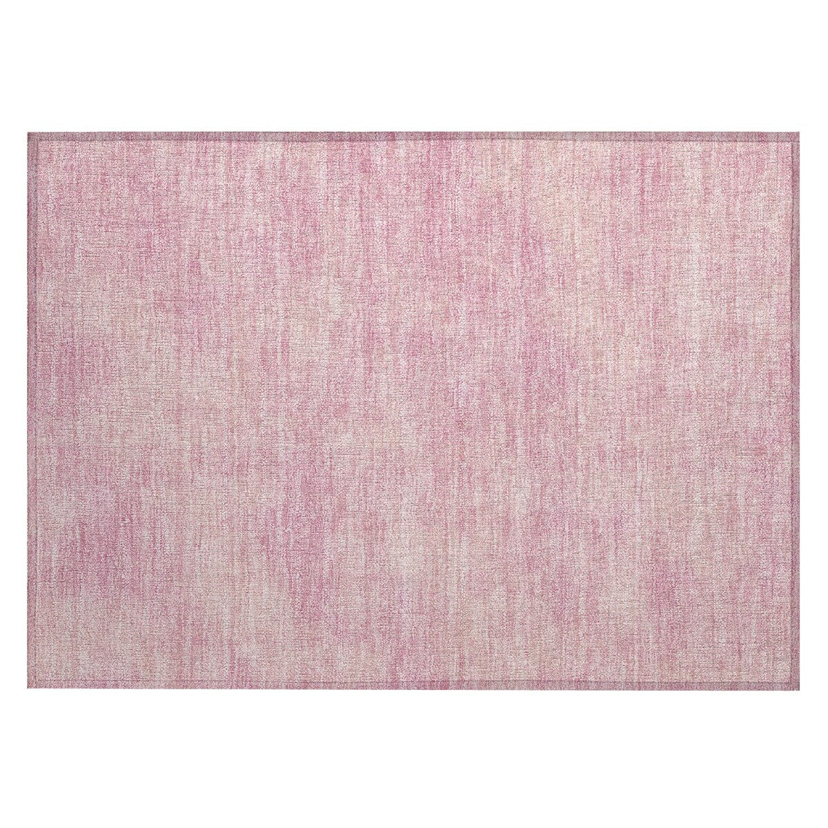 Machine Washable Indoor/ Outdoor Simple Solid Chantille Rug