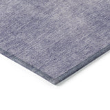 Machine Washable Indoor/ Outdoor Simple Solid Chantille Rug
