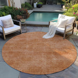 Machine Washable Indoor/ Outdoor Simple Solid Chantille Rug