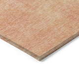 Machine Washable Indoor/ Outdoor Simple Solid Chantille Rug