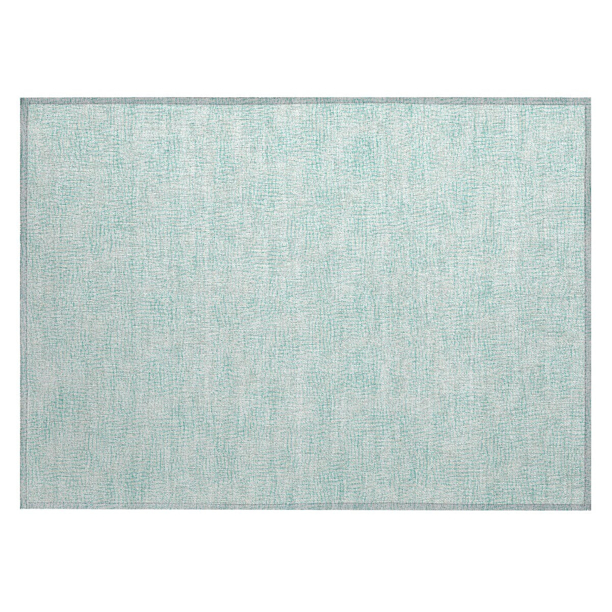 Machine Washable Indoor/ Outdoor Solid Causal Chantille Rug