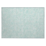Machine Washable Indoor/ Outdoor Solid Causal Chantille Rug
