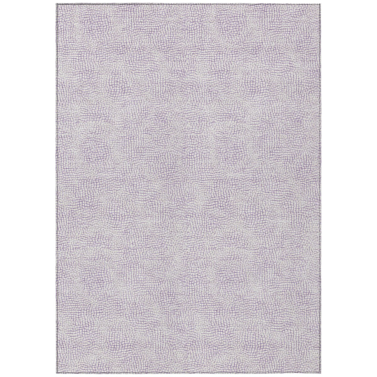Machine Washable Indoor/ Outdoor Solid Causal Chantille Rug