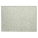 Machine Washable Indoor/ Outdoor Solid Causal Chantille Rug