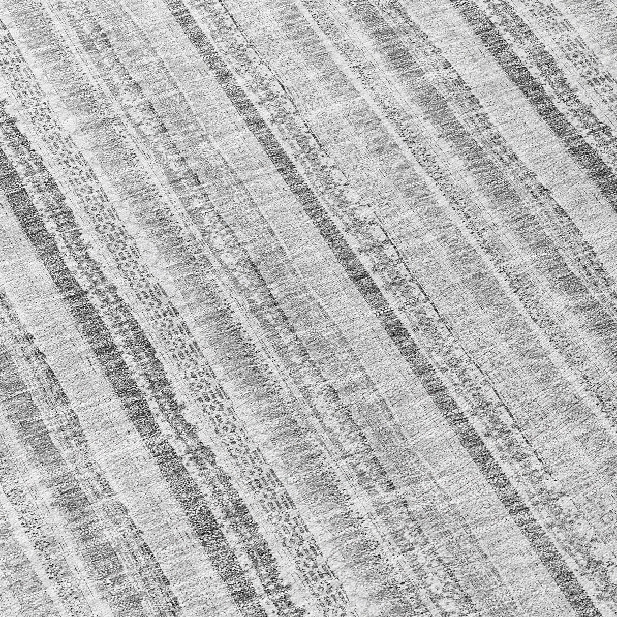 Machine Washable Indoor/ Outdoor Stripe Chantille Rug