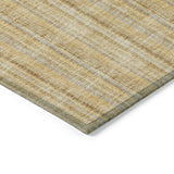 Machine Washable Indoor/ Outdoor Stripe Chantille Rug