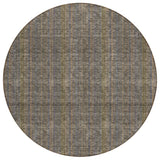 Machine Washable Indoor/ Outdoor Stripe Chantille Rug