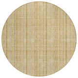 Machine Washable Indoor/ Outdoor Stripe Chantille Rug