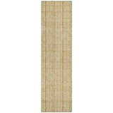 Machine Washable Indoor/ Outdoor Stripe Chantille Rug