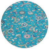Machine Washable Indoor/ Outdoor Traditional Chantille Rug