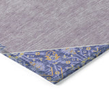 Machine Washable Indoor/ Outdoor Traditional Chantille Rug