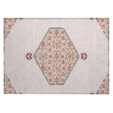Machine Washable Indoor/ Outdoor Traditional Chantille Rug