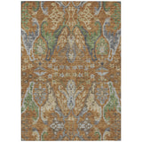 Machine Washable Indoor/ Outdoor Traditional Craftsman Chantille Rug