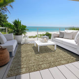 Machine Washable Indoor/ Outdoor Vintage Boho Chantille Rug