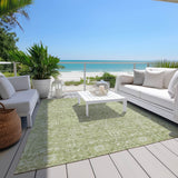 Machine Washable Indoor/ Outdoor Vintage Boho Chantille Rug