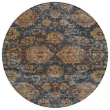 Machine Washable Indoor/ Outdoor Vintage Persian Chantille Rug