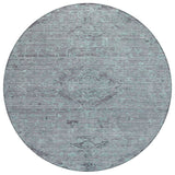 Machine Washable Indoor/ Outdoor Vintage Traditional Chantille Rug