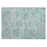 Machine Washable Indoor/ Outdoor Vintage Traditional Chantille Rug