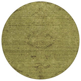 Machine Washable Indoor/ Outdoor Vintage Traditional Chantille Rug