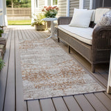 Machine Washable Indoor/ Outdoor Vintage Traditional Chantille Rug