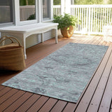 Machine Washable Indoor/ Outdoor Vintage Traditional Chantille Rug