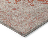 Machine Washable Indoor/ Outdoor Vintage Traditional Chantille Rug