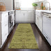 Machine Washable Indoor/ Outdoor Vintage Traditional Chantille Rug