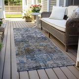 Machine Washable Indoor/ Outdoor Vintage Traditional Chantille Rug
