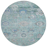 Machine Washable Indoor/ Outdoor Vintage Traditional Chantille Rug