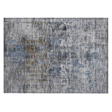 Machine Washable Indoor/ Outdoor Vintage Traditional Chantille Rug
