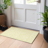 Machine Washable Indoor/ Outdoor Wavy Modern Chantille Rug