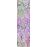 Machine Washable Indoor/ Outdoor Chantille Watercolor Rug