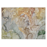 Machine Washable Indoor/ Outdoor Chantille Watercolor Rug