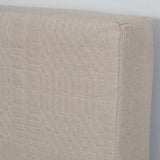 Maddox Adjustable Natural Fabric Headboard by Christopher Knight Home