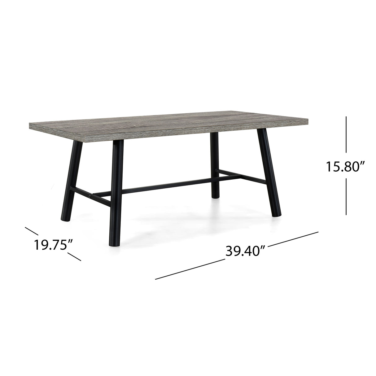 Maddox Faux Wood Coffee Table by Christopher Knight Home
