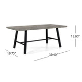 Maddox Faux Wood Coffee Table by Christopher Knight Home