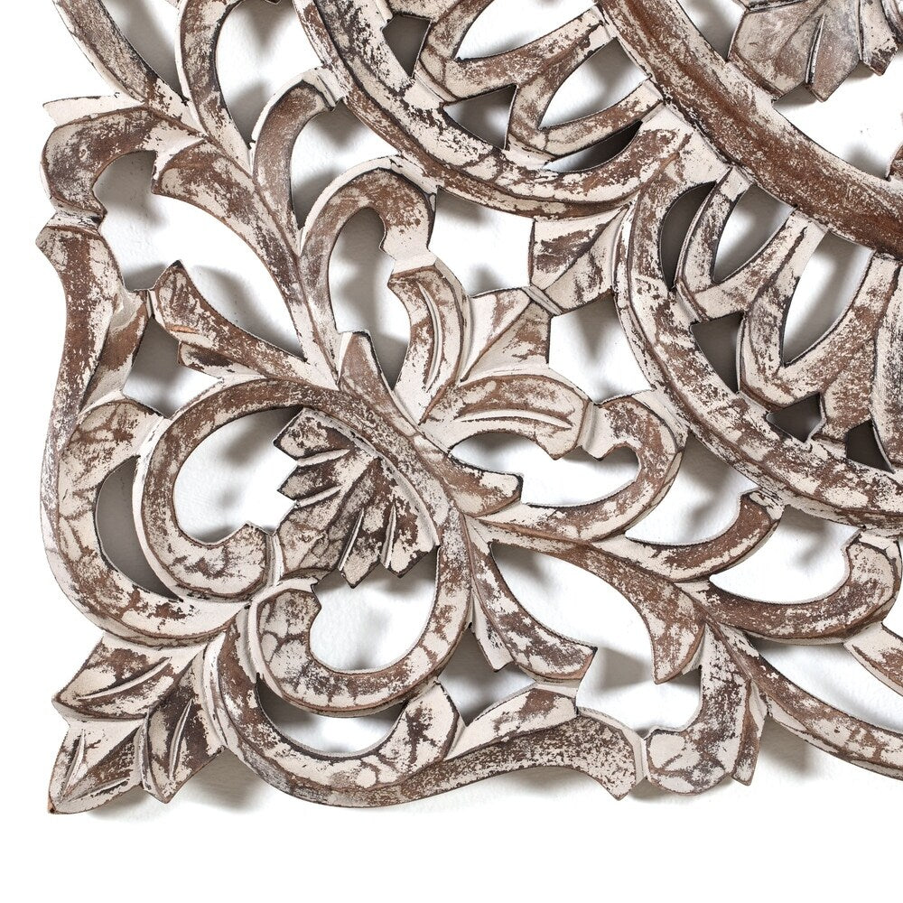 MH London - All Season Wall Decor Medallion Romano Grey 36"
