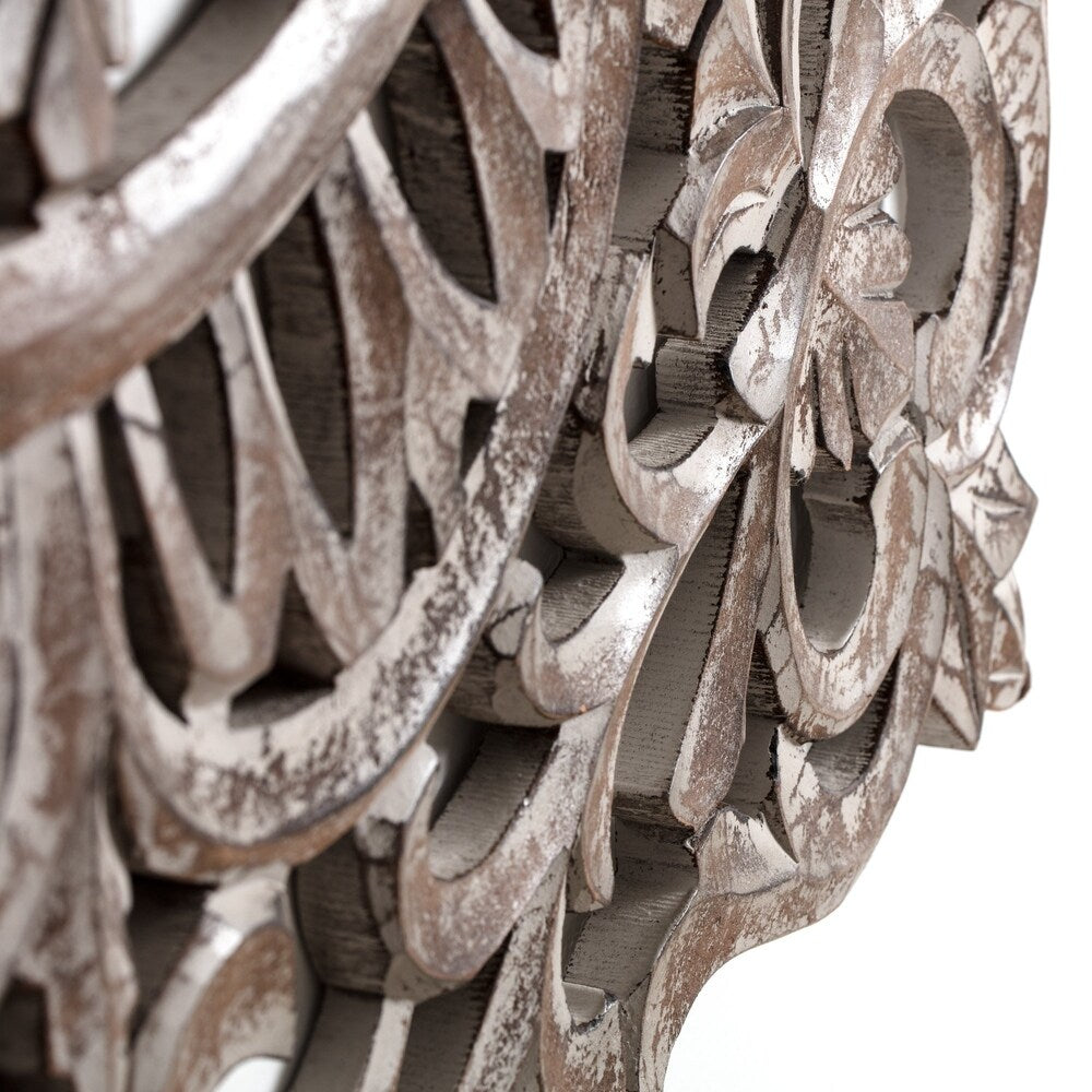 MH London - All Season Wall Decor Medallion Romano Grey 36"