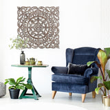 MH London - All Season Wall Decor Medallion Romano Grey 36"