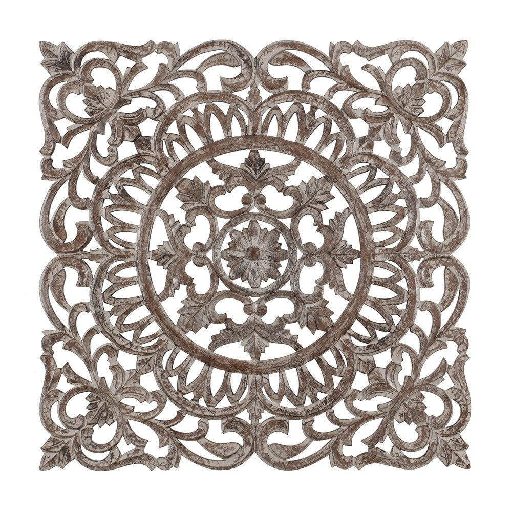MH London - All Season Wall Decor Medallion Romano Grey 36"