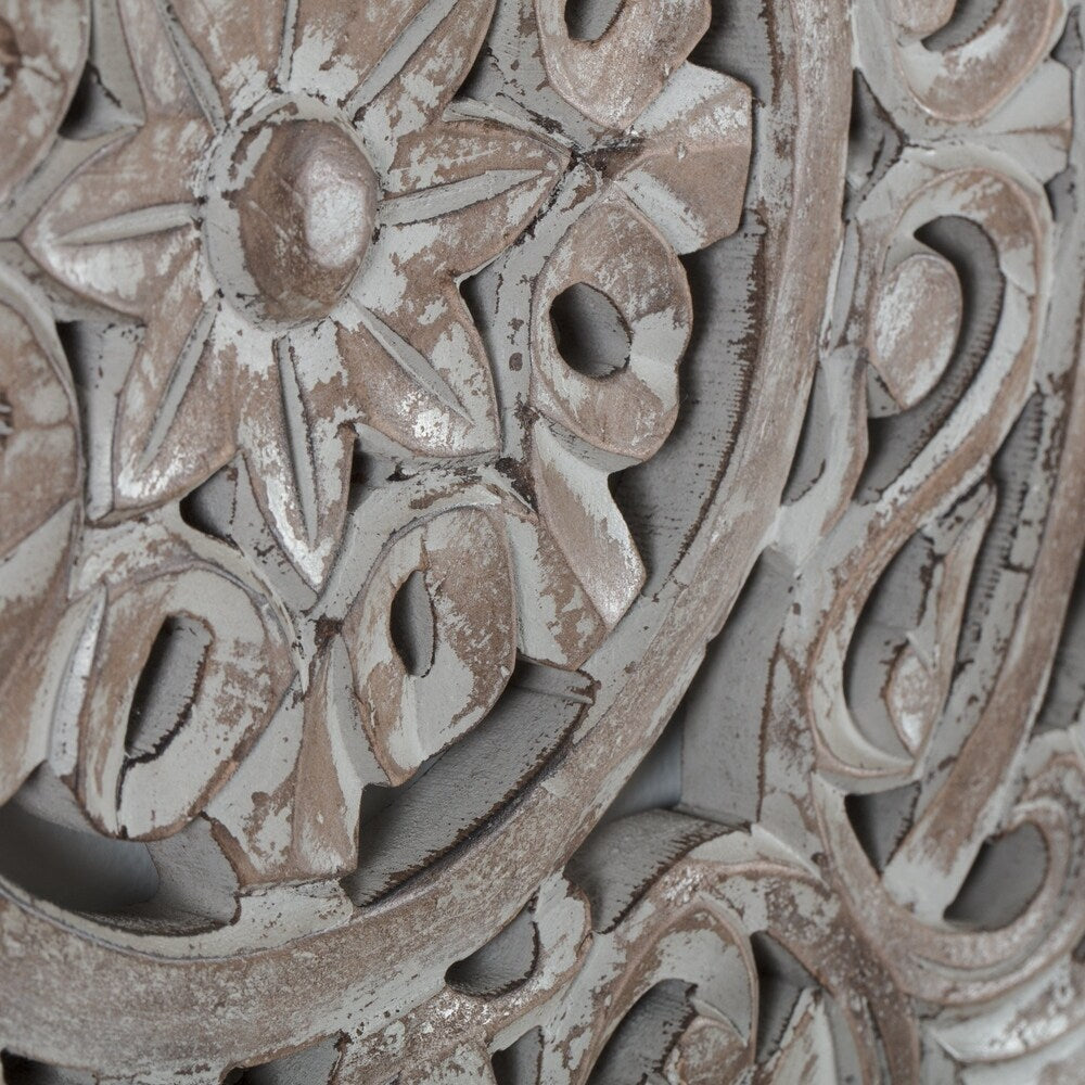 MH London - Wilton Grey Wall Medallion 30"